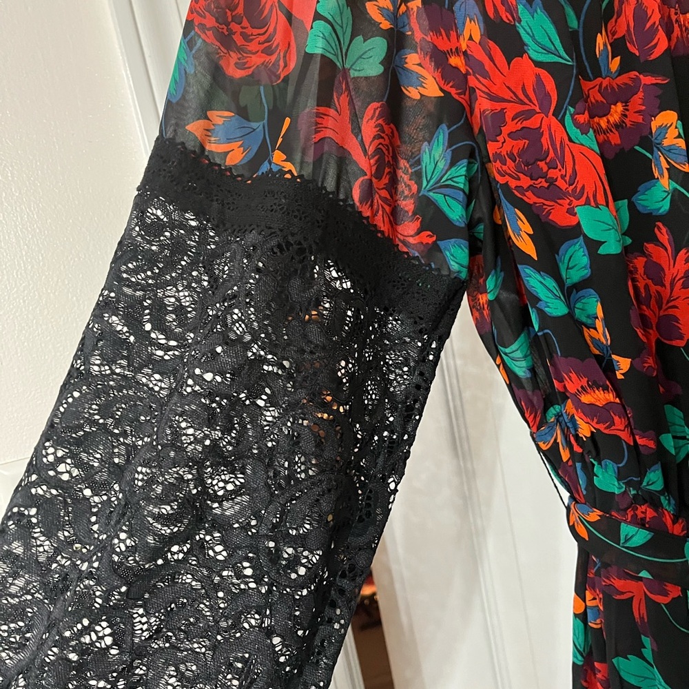 Torrid floral lace maxi dress, 0 - Picture 8 of 8
